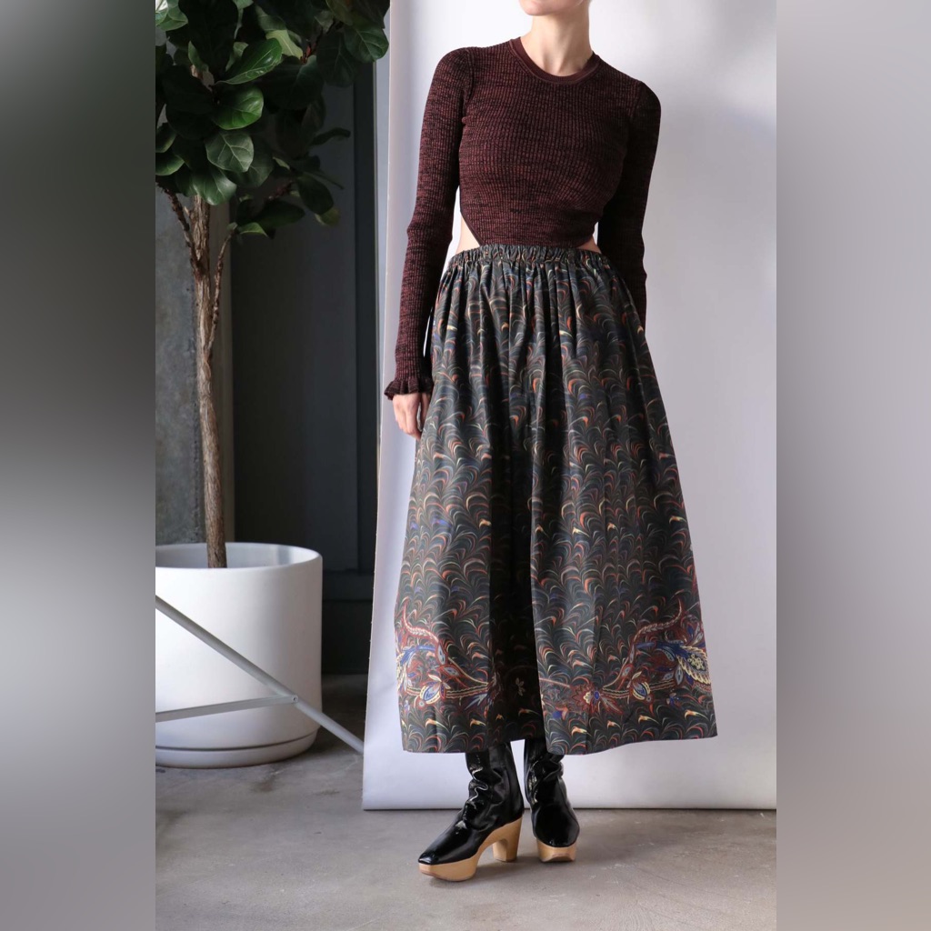 Ulla Johnson New Obsidian Marcellina Dress Midi Long Sleeve Cut Out Sz 4 $825.00